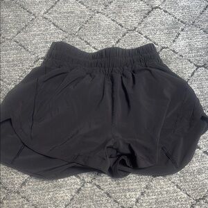 Lululemon Black Athletic Shorts Lightweight Relaxed Fit